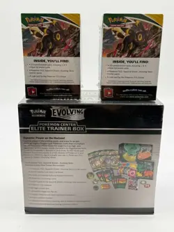 Pokemon TCG Evolving Skies PC ETB + 2 Build & Battle Boxes SEALED - Image 3