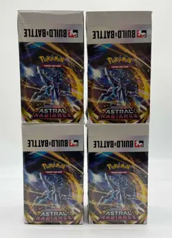 Lot of (4) Pokemon TCG SWSH Astral Radiance Build & Battle Display Boxes SEALED - Image 1