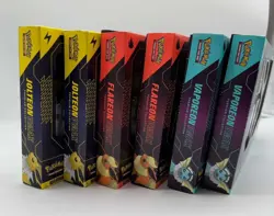 Pokemon TCG Jolteon Flareon Vaporeon VMAX Premium Collection Boxes (2 SETS) - Image 4