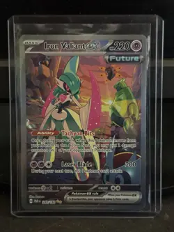 Pokemon Iron Valiant ex SIR - 249/182 - (Paradox Rift) - Image 1