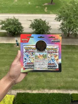 Pokemon TCG Prismatic Evolutions: 2 Pack Blister New Factory Sealed - Image 1