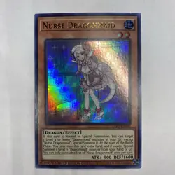 Yu-Gi-Oh! TCG Nurse Dragonmaid LART-EN048 Ultra Rare Lost Art NM Near Mint - Image 1