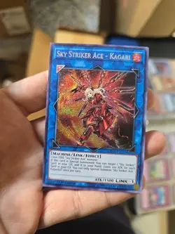 Sky Striker Ace - Kagari MP19-EN257 Prismatic Secret Rare 1ST ED VLP Yu-Gi-Oh! - Image 5