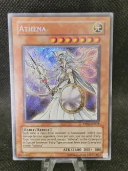 Athena (PP02-EN018) Unlimited Edition - Secret Rare - Near Mint - Image 1