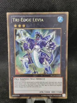 Tri-Edge Levia (PGLD-EN026) Unlimited Edition - Gold Secret Rare - Near Mint - Image 1