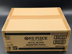 One Piece OP-10 Royal Blood English 12 Booster Box Case Factory Sealed - Image 1