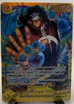 One Piece CCG Bartholomew Kuma Legacy of the Master OP12-119 English - Image 1