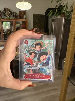 Ace & Sabo & Luffy OP13-007 SR Parallel Alt Art | Three Brothers | One Piece TCG - Image 1