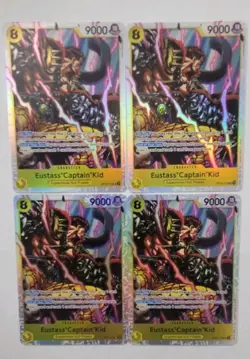 Eustass"Captain"Kid SR OP10-112 One Piece TCG The Best Vol 2 PRB02 X4 - Image 1