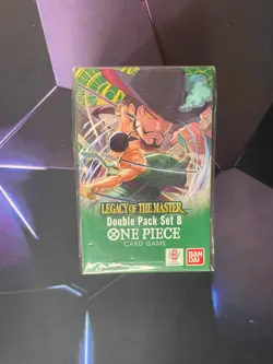 One Piece TCG: Double Pack Set Vol. 8 Legacy of the Master - FACTORY SEALED! - Image 1