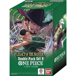 One Piece TCG: Double Pack Set Vol. 8 Legacy of the Master - FACTORY SEALED! - Image 3