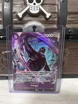 One Piece TCG English OP14-061 Vergo Alt Art Parallel - Image 1