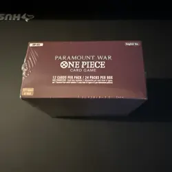 One Piece TCG Paramount War OP02 Booster Box Wave One Red Bottom English Sealed - Image 2