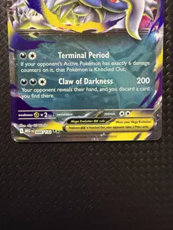 Pokemon TCG Mega Absol EX Holo Double Rare Card 086/132 Me01: Mega Evolution - Image 3