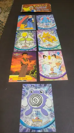 Pokemon Cards Movie Edtion, TV Animation Edition, Stickers. Open Excellent Cond - Image 5