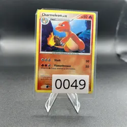 Charmeleon 102/100 Secret Rare 2008 Pokemon Card Stormfront LP - Image 3