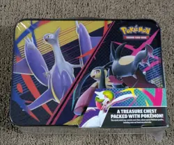2025 Pokemon Collector Chest Fall Tin Trading Cards New Sealed - Image 2
