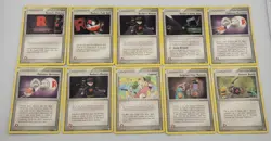 Pokemon TCG Team Rocket Trainer 10 Card Lot NM - Image 1