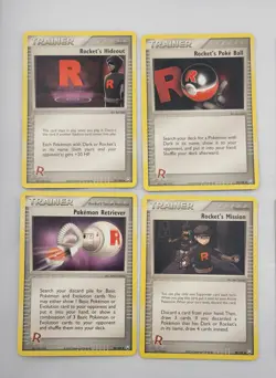 Pokemon TCG Team Rocket Trainer 10 Card Lot NM - Image 3