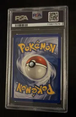2004 Pokemon TCG Team Magma's Houndoom Card 34/95 Reverse Holo - PSA 8 - Image 2