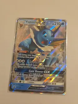 Vaporeon GX - SM172 - Pokemon Sun & Moon Promo Ultra Rare Card NM - Image 1