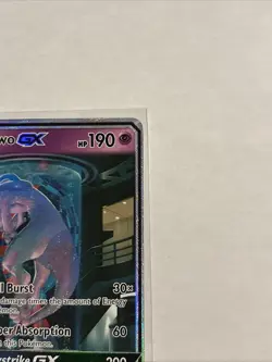 Pokemon TCG Shining Legends Mewtwo GX Secret Rare Card 78/73 - Image 3