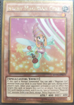 Berry Magician Girl MVP1-ENG14 1st Edition Gold Rare Yugioh TCG Card - Image 1