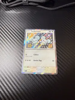 Tandemaus 209/091 Pokemon TCG Paldean Fates Shiny Rare Holo Card M/Nm Condition - Image 1