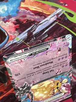 Pokemon TCG - Dedenne EX 093/193 - Full Art Holo - Paldea Evolved Card - Image 3