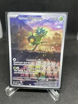 Teal Mask Ogerpon 123 Sv: Scarlet & Violet Promo Cards Holo - Image 1