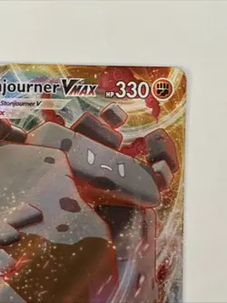 Pokemon TCG Sword & Shield Base Set Stonjourner VMAX Ultra Rare Card 116/202 - Image 3