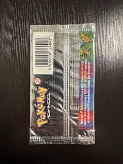 2004 Pokemon Italian Panini Action Cards Advanced Booster Pack Sealed New - Image 2