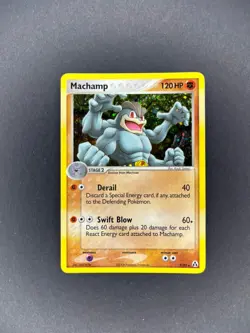 Machamp Holo 9/92 ex Legend Maker 2006 MP Pokemon Card - Image 1