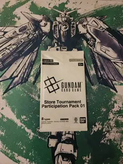 Gundam Card Game TCG Store Tournament Packs x5, English Sealed - Image 2