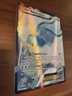 Pokemon XY Fates Collide Altaria EX Full Art Ultra Rare Holo Card 123/124 - Image 3