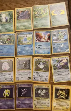 x31 Vintage Holo Pokemon Card Lot - Eng & Jpn Vintage Holographic Wotc Great 👍 - Image 4