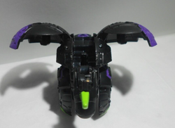 Bakugan Pegatrix Black Darkus Battle Planet B200 - Card - 2 cores - Image 4