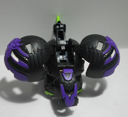 Bakugan Pegatrix Black Darkus Battle Planet B200 - Card - 2 cores - Image 5