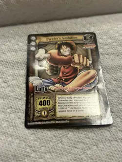 2005 PR001 Luffy Shonen Jump Promo Card Bandai (1st English One Piece Card) - Image 1