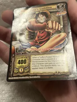 2005 PR001 Luffy Shonen Jump Promo Card Bandai (1st English One Piece Card) - Image 3