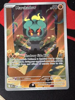 Marshadow 146/132 Mega Evolution Holo Rare Pokemon TCG Card - Image 1