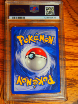 Pokemon 1st Edition Neo Discovery Espeon rare card, PSA 7 - Image 3