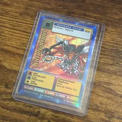Vintage Digimon CCG Battle Series 1 Holo Card Kimeramon ST-21S - Image 3