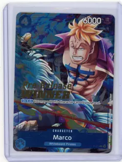 Marco (Two Legends Pre-Release Winner) P-071 One Piece Promotion Cards Foil - Image 1