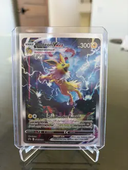 Jolteon VMAX SWSH184 SWSH: Sword & Shield Black Star Promo Card - Image 1