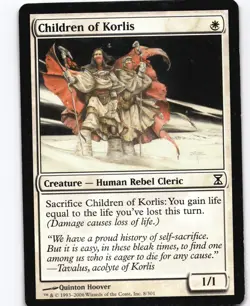 Children of Korlis C Time Spiral 8 TSP - Image 1