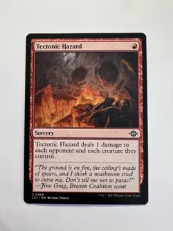 Tectonic Hazard - MTG The Lost Caverns of Ixalan - NM - Image 1