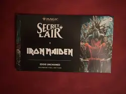 MTG Secret Lair: Iron Maiden: Eddie Unchained (Rainbow Foil Edition) (Sealed) - Image 1