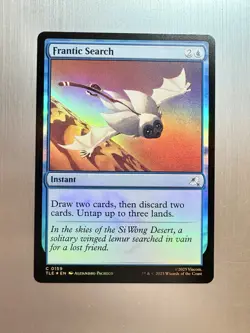 Frantic Search - 159 - MTG Avatar: The Last Airbender - Common - FOIL - Image 1