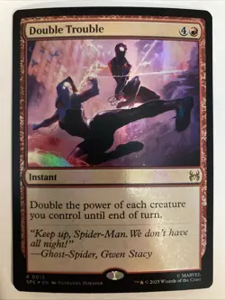 Double Trouble R Marvel's Spider-Man: Eternal-Legal 13 NM Foil MTG - Image 1
